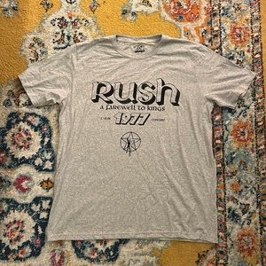 Lightweight vintage style Rush band t-shirt